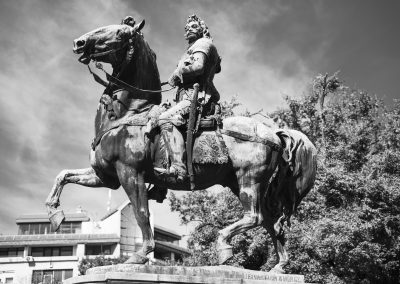 II. Rákóczi Ferenc lovas szobra