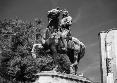 II. Rákóczi Ferenc lovas szobra